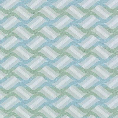 Eileen K. Boyd II Fabric, Aqua/Green