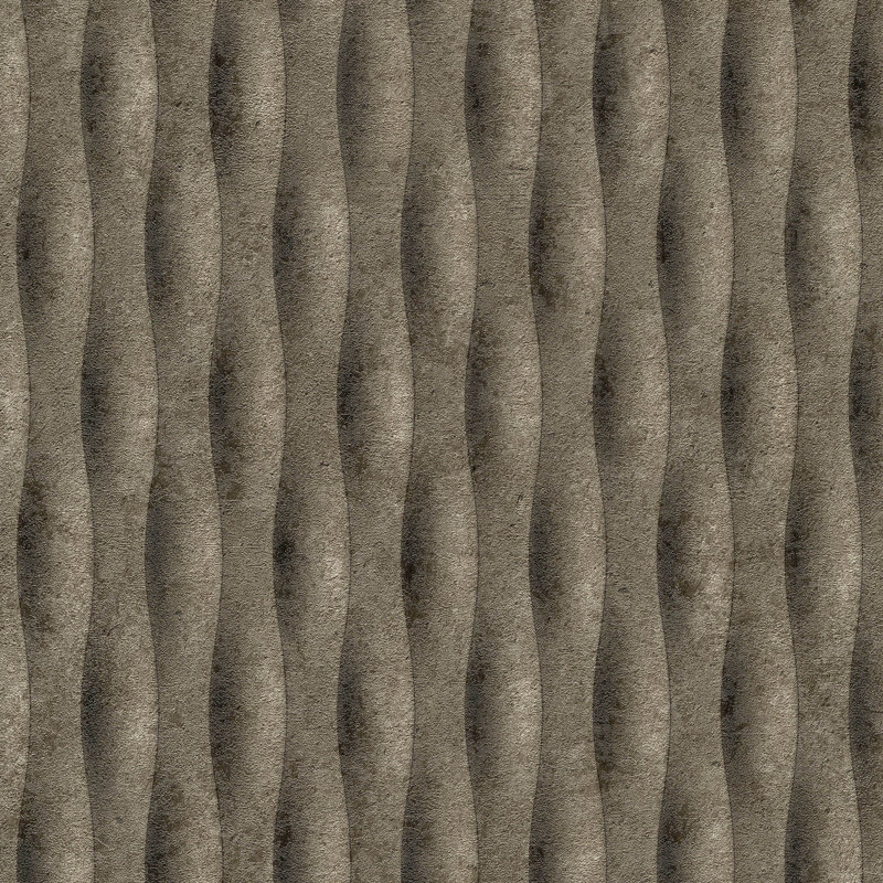 Papier peint illusion béton, Brown