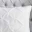 Édredon 7 pièces très grand - blanc contient 1 édredon, 2 taies décoratives, 3 coussins décoratifs, jupe de lit, entretien facile, élégance lavable-117417207
