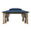 16 pi L 12 pi. D Pavillon de jardin en bois