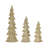 Rustic Gold Pine Tree (Set of 3)-88507697
