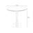 Walnut Round Solid Wood Dining table