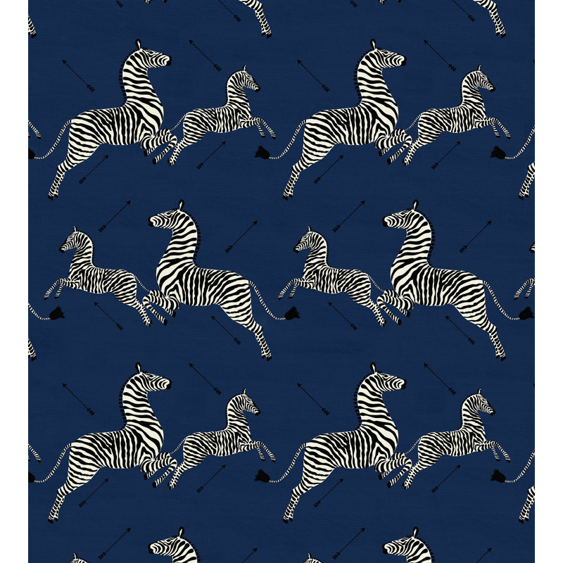 Zebras Fabric, Denim