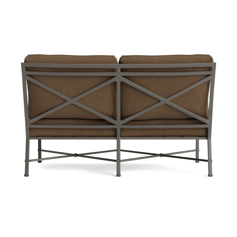 Venetian Outdoor 2 - Seat Loveseat, Fusion Moccasian, Mica