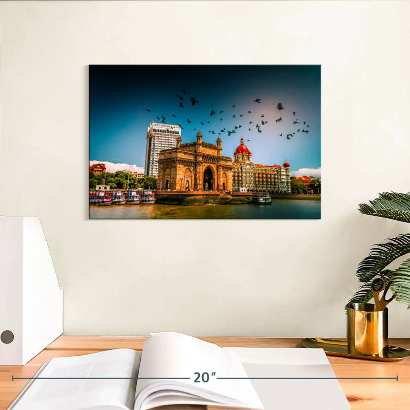 Vignette Harpa Gateway of India, H 8 po x l 12 po