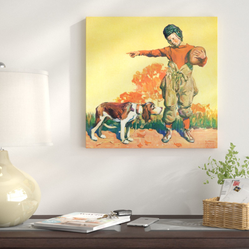 Go Back! - Painting on Canvas, 46cm H x 46cm W