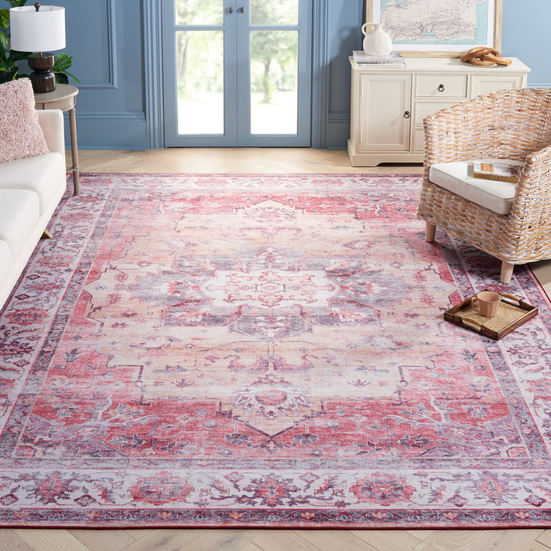 Tapis oriental rouille / beige, Rectangle 8 pi x 10 pi