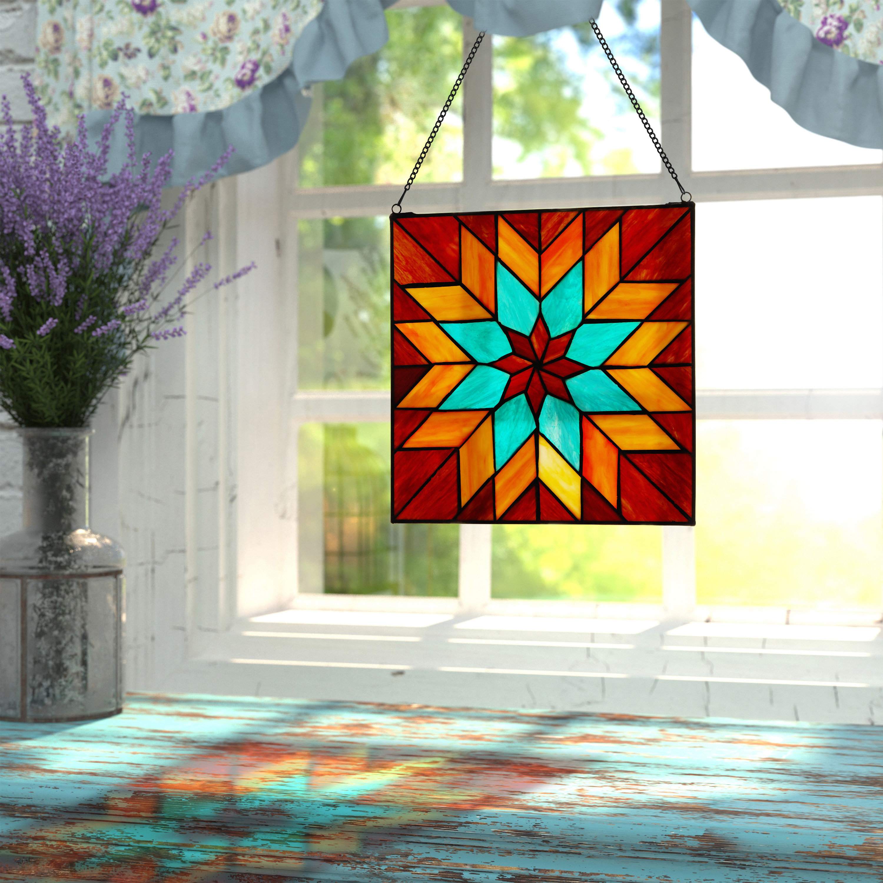 HOW TO MAKE a Stained Glass Panel 