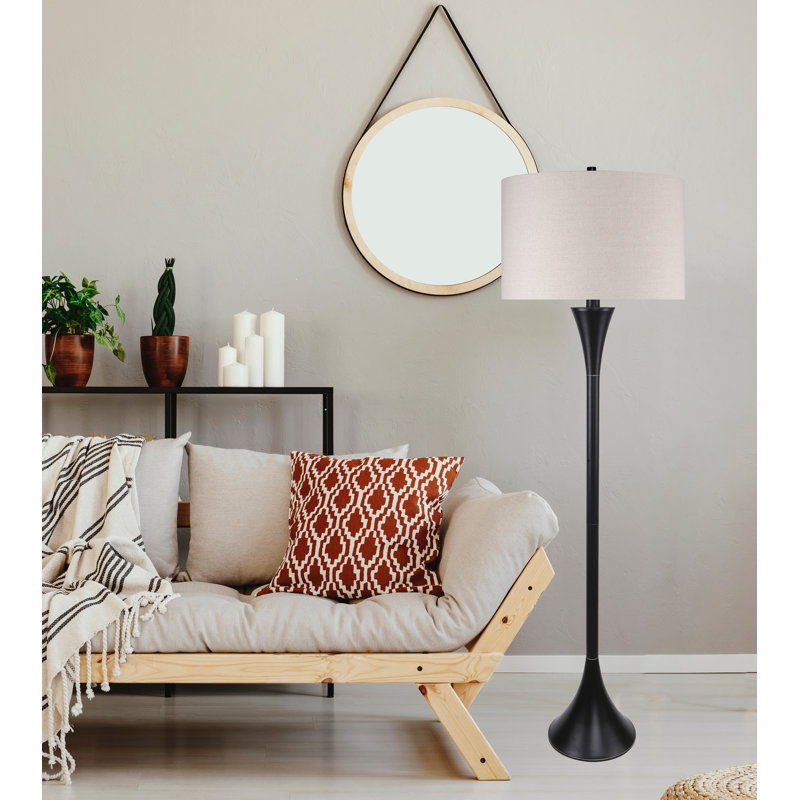 Lampe sur pied 65 po Macdonald, Bronze huilé