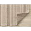 Tapis luxueux à rayures luxueuses brun clair-1852235409