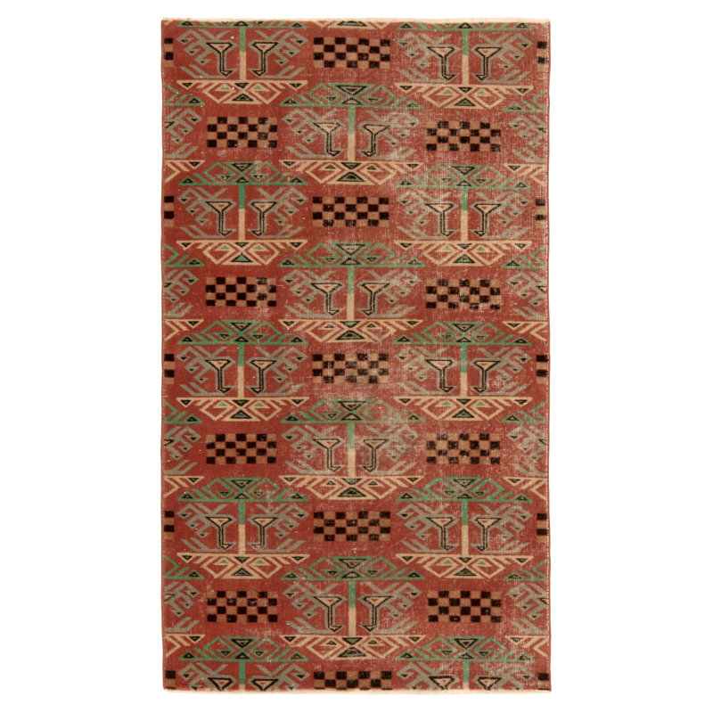 Pasha One-of-a-Kind 3'9" X 6'2" Hand Knotted Area Rug