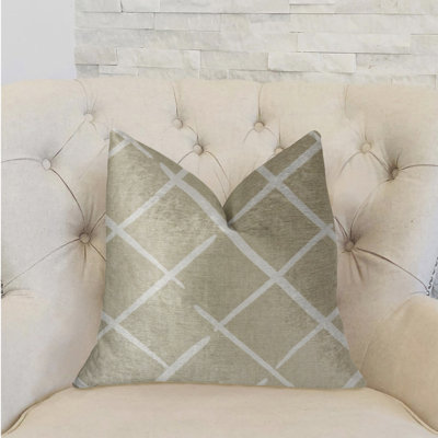 Davinci Luxury Square Pillow Cover & Insert