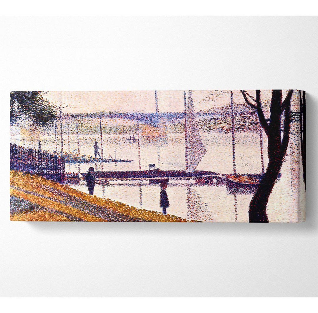 Seurat Brücke von Courbevoie - Kunstdrucke auf Leinwand