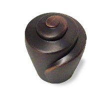 (Paquet de 5) Bouton vénitien bronze de 1-3 / 16 pouces
