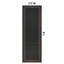Tapis intérieur / extérieur tissé à plat en jute gris foncé / naturel Border-1331785611-1331785608