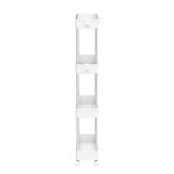 Coster 15.7'' W Steel Storage Rack with Wheels