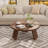Round Coffee Table for Living Room, 33.5" Modern Center Tables with 3 Sturdy Legs, Wood Circle Cocktail Tables for Small Space, Easy Assembly-796447898