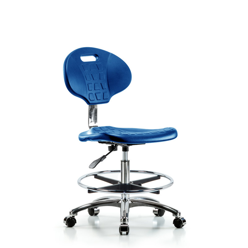 Chaise de travail Katsuya, Roulettes, Sans accoudoirs