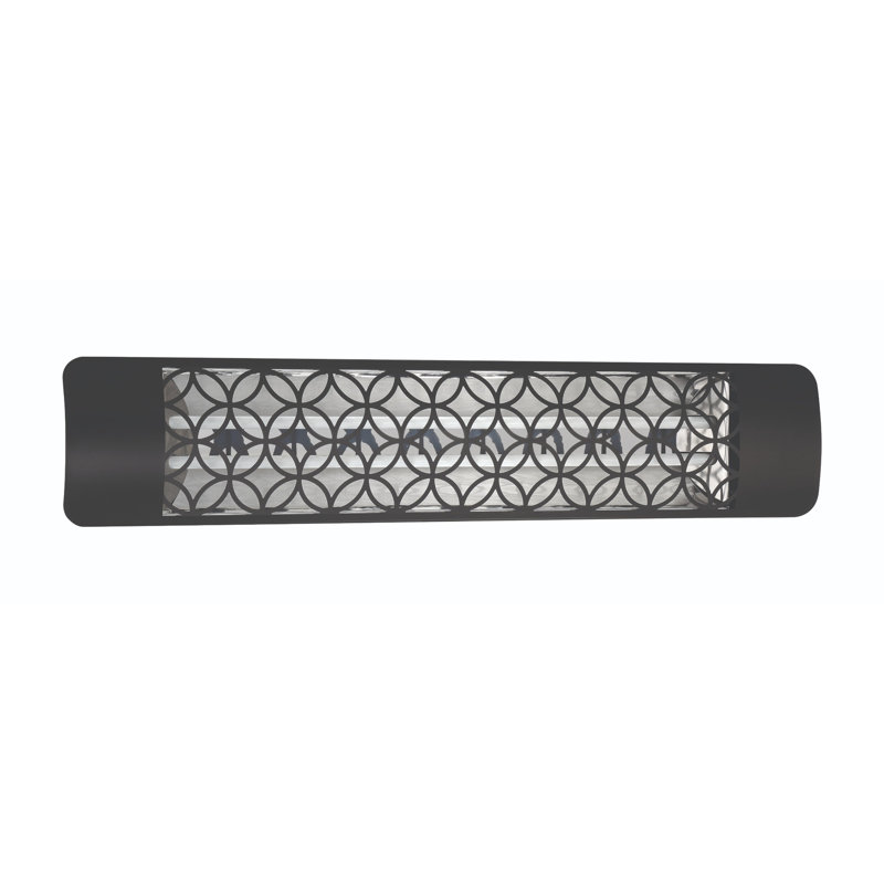 Chauffe-terrasse électrique 39 pouces Eurofase, Noir