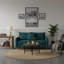 Causeuse à accoudoirs arrondis 56,5 po Sofa-680920420