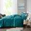 Ensemble d'édredon en velours simple / simple TG avec coussin décoratif-119237248-119237249