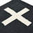 Wool Blend Pillow with Swiss Cross-1993292259