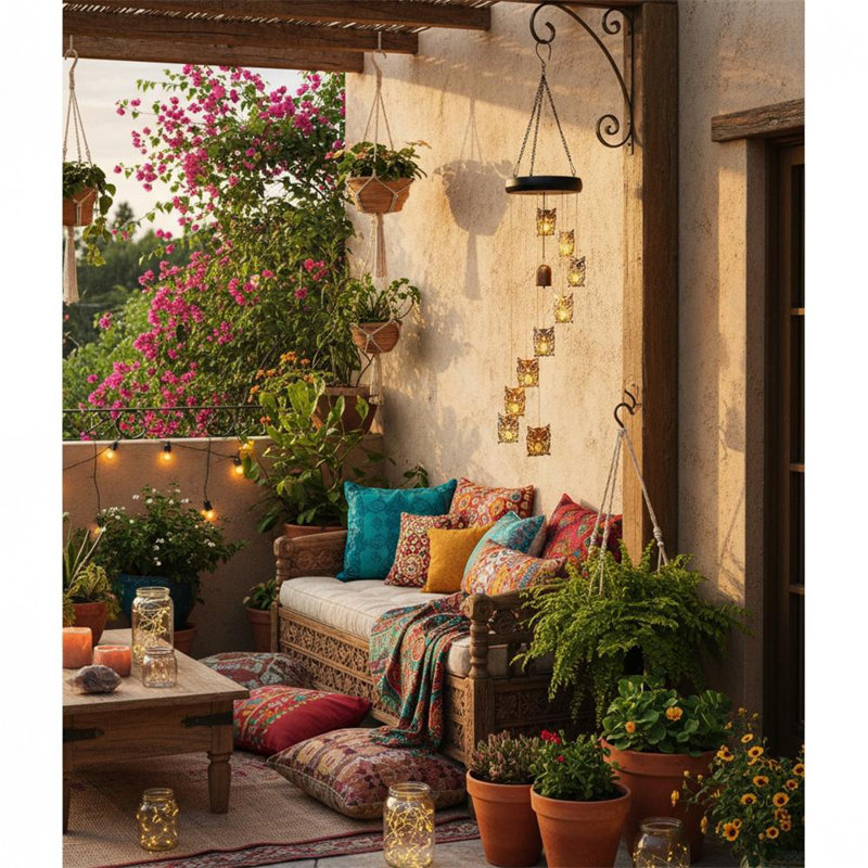Plastic No Subject Wind Chime