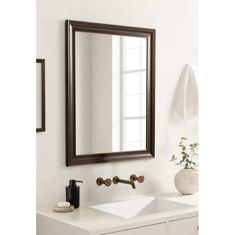 Miroir de salle de bain Galiano, 32,5 po x 26,5 po
