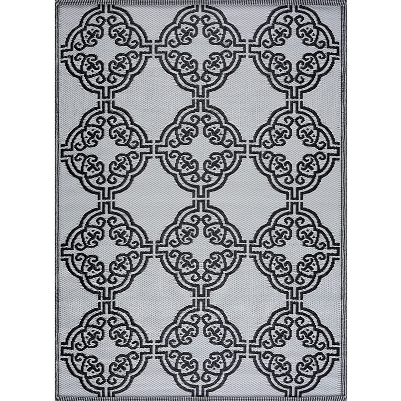 Ancha Oriental Indoor / Outdoor Rug, Rectangle 6' x 9'