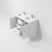 Lafarre 48 in W x 20 in D Double Bath Vanity and Gun Metal Faucet Set-104787393-113054918