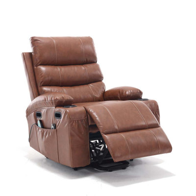 Electric Power Lift Recliner Chair Sofa for Elderly with lumber heat -  Red Barrel StudioÂ®, 42E96B8242B349A0AAE651A4FC9D1B62