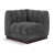 Tissu gris chenille