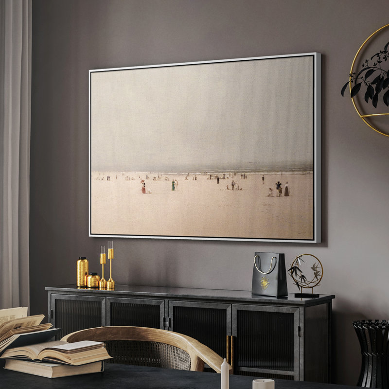 «Vintage Nautical Print-CLXV III» sur, Toile encadrée flottée blanche, H 17 po x l 25 po x P 2 po