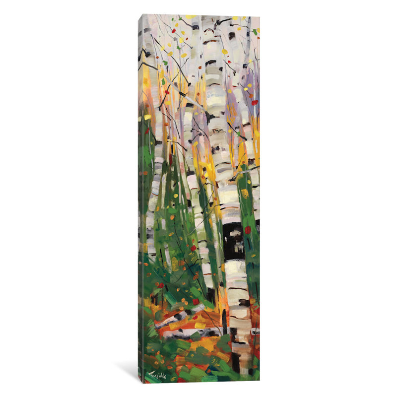 «Tango», reproduction d'art sur toile tendue, H 48 po x l 16 po x P 1,5 po, Toile tendue