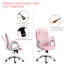 Fauteuil de bureau en velours Vinsetto-1378460358