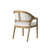Beige/Fabric Back Chenille