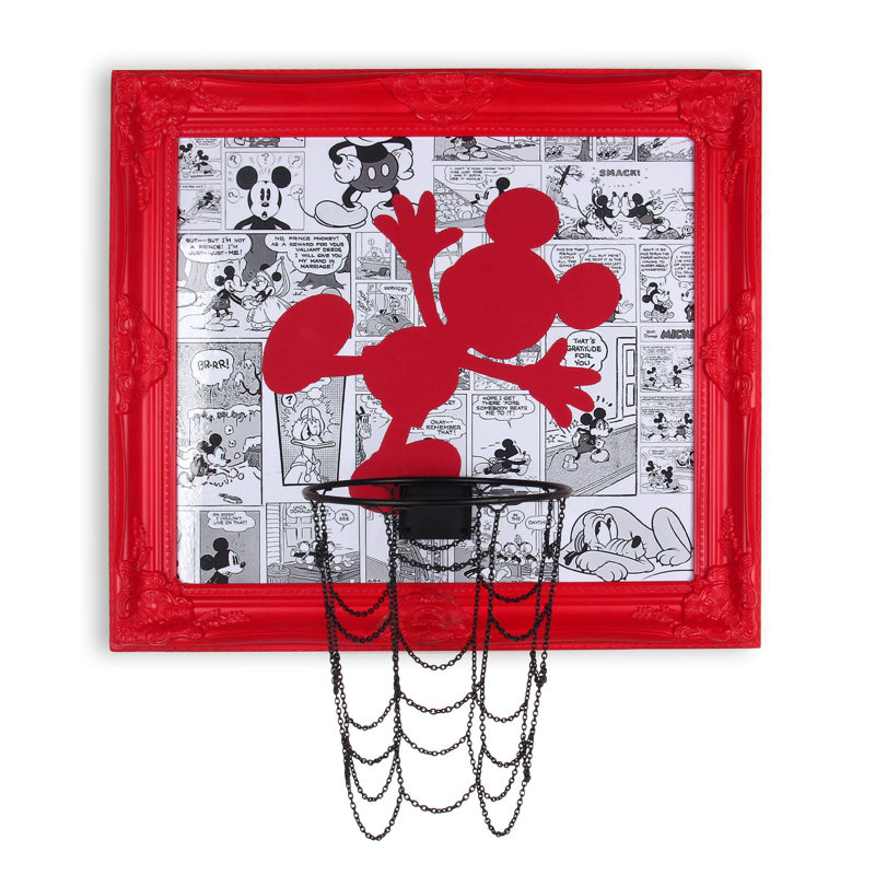 Open Corner Frame Print on Wood
