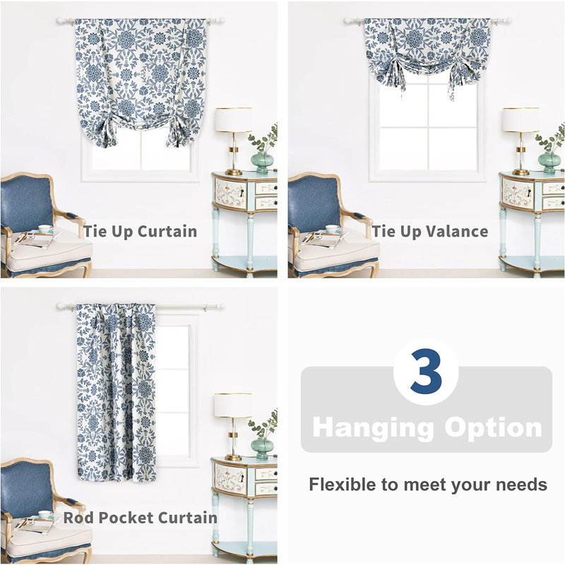 DriftAway Twyla Linen Blackout Curtain Panel
