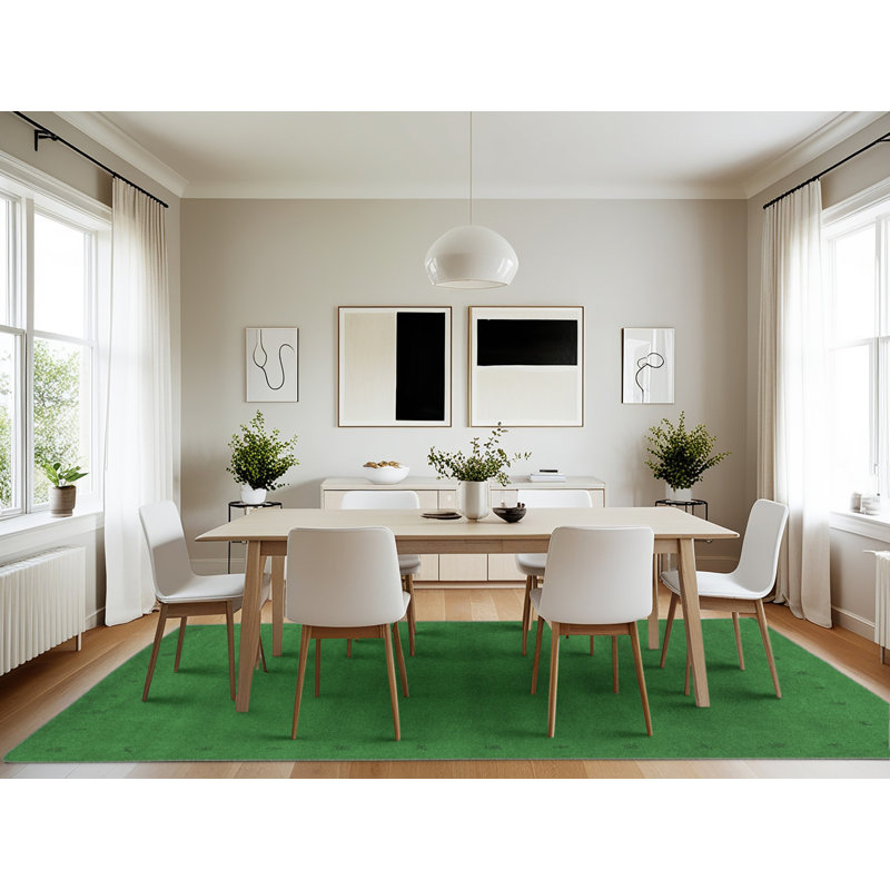 Washable Abstract Indoor Rug, Rectangle 7' x 10'
