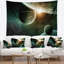 Space planet illustration tapisserie-28483555