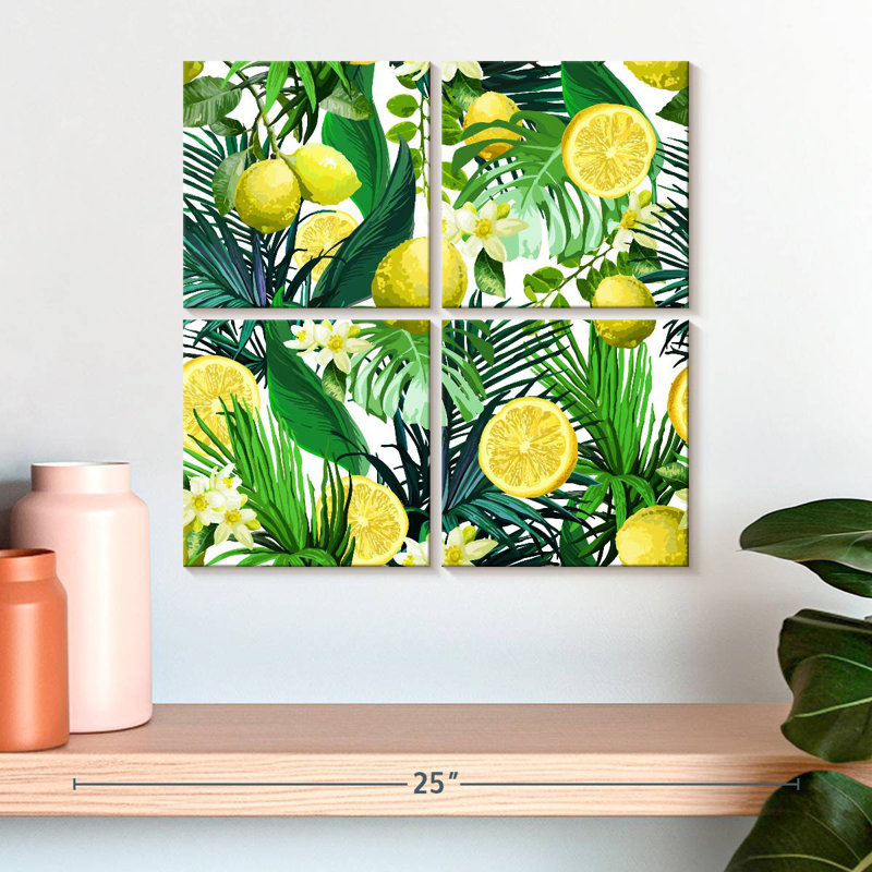 Yarlin, feuilles et citrons