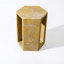Table d'appoint hexagonale en marbre Luxury Luxury