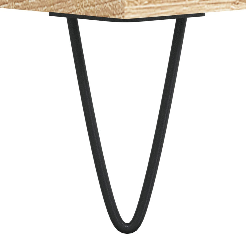 Caihe Coffee Table with Storage, Sonoma Oak