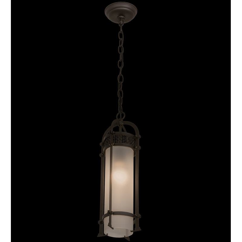 Luminaire suspendu à cylindre simple 1 lumières Heston