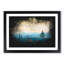 Edinburgh Skyline In Scotland Paint Splash - Picture Frame Graphic Art-56915680-56915674