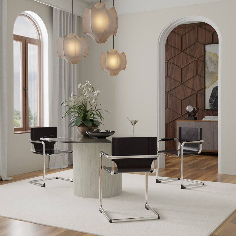 Rumbaugh Faux Leather Armchair