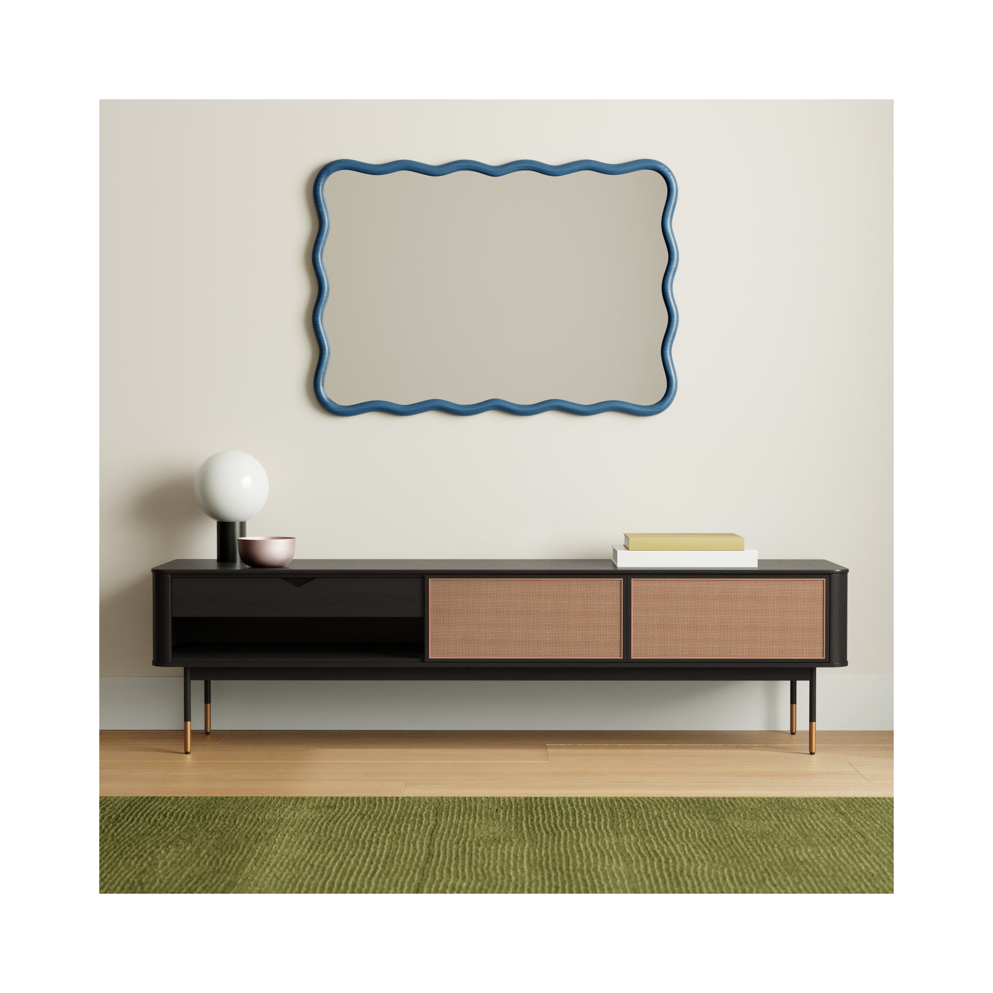 Ayres 70.9'' Media Console, Black