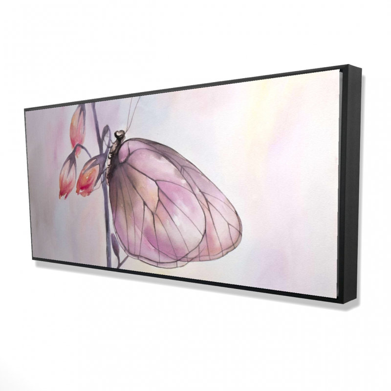 " Delicate Butterfly ", 24" H x 48" W