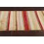 Tapis oriental rayé en laine Gabbeh 3 x 10