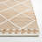 Alta Natural Fiber Hand Woven Jute/Wool/Cotton Geometric Rug in Natural/Ivory-411902518